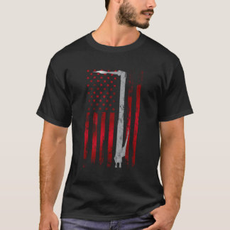 Welding Patriotic Usa American Flag Welder T-Shirt