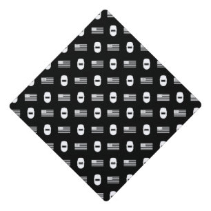 Welding Pattern Graduation Cap Topper