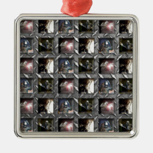 Welding Pattern Metal Ornament