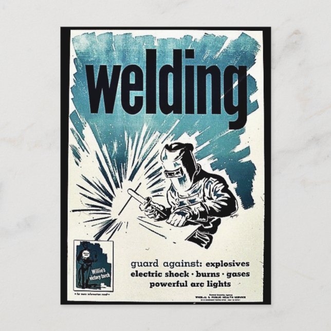 Welding Postcard (Front)