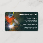 Welding Sparks Business Card