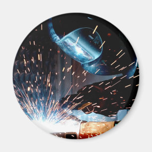 Welding Sparks Magnet