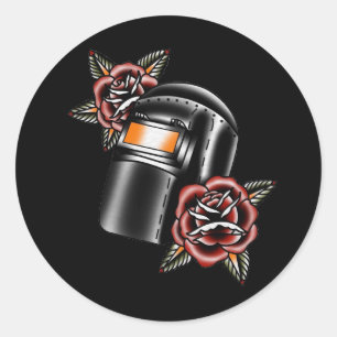 Welding sticker