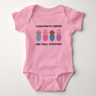 Well Adjusted Babies Chiropractic T-Shirt Baby Bodysuit