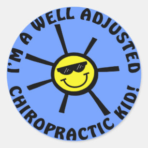 Well Adjusted Chiro Kid Stickers