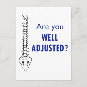 Well Adjusted Postcard