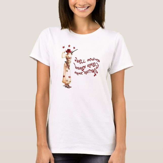 Well Behaved Gypsy Rebel Cowgirl T-Shirt (Front)