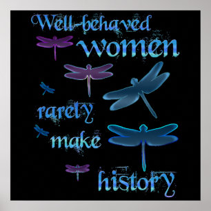 Well-behaved Women Poster