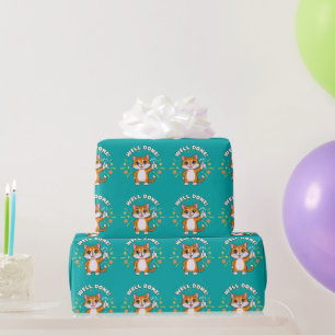 Well Done !  Cat Wrapping Paper