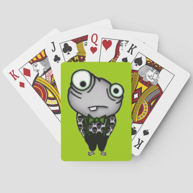 Well Dressed Monster Playing Cards (Back)