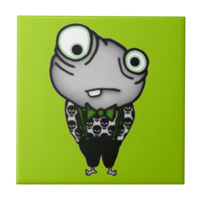 Well Dressed Monster Tile (Front)
