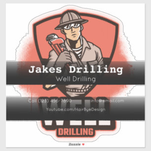 Well Drilling Company Vehicle Adverting Business