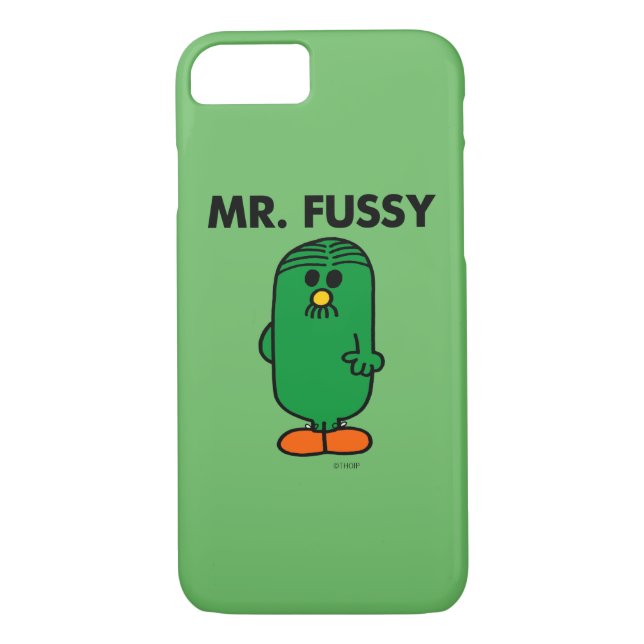 Well-Groomed Mr. Fussy Case-Mate iPhone Case (Back)