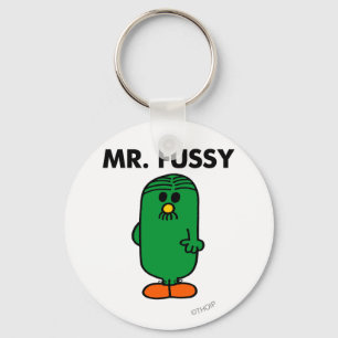 Well-Groomed Mr. Fussy Keychain