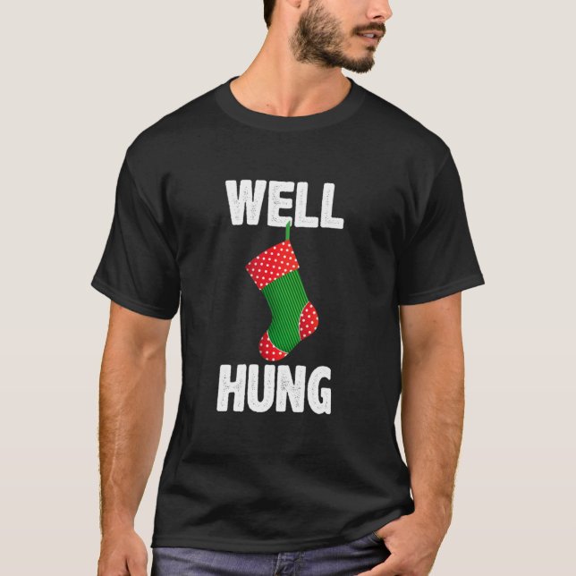 Well Hung Christmas Stocking Gifts - Offensive Ina T-Shirt (Front)
