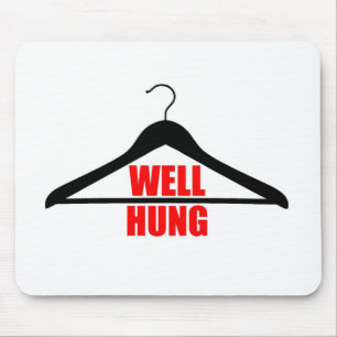 Well Hung Mouse Pad