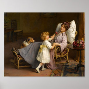 Well on the Mend Arthur John Elsley Poster