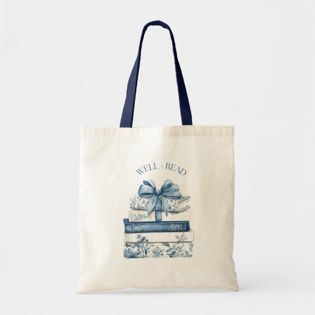 Well-Read Tote Bag (Front)
