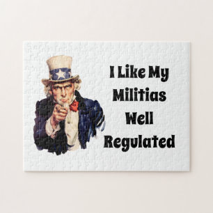 Well Regulated Militia Jigsaw Puzzle