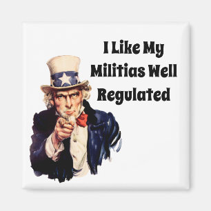 Well Regulated Militia Magnet