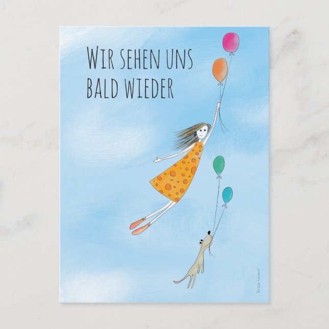 We'll see you soon postcard (Front)