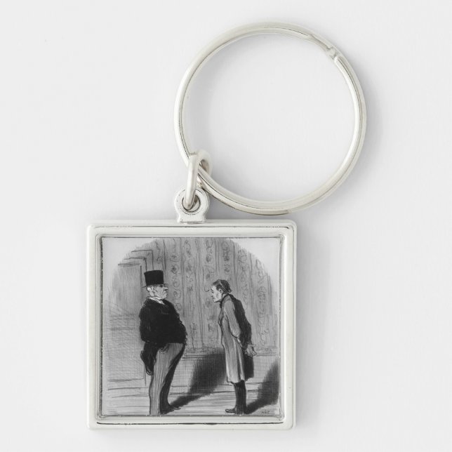 Well, Sir, what about my three terms?' Keychain (Front)
