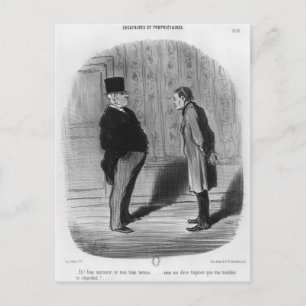 Well, Sir, what about my three terms?' Postcard