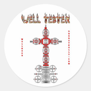 Well Tester Sticker