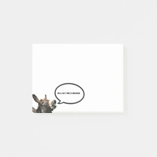 Well this is awkward post-it notes