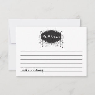 Well Wishes Black Label "Jar Cards" Advice Card