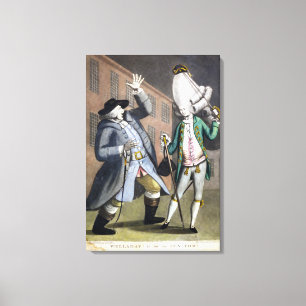 Welladay!. Is this my Son Tom, from an original dr Canvas Print