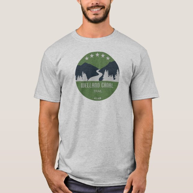 Welland Canal Trail Ontario Canada T-Shirt (Front)