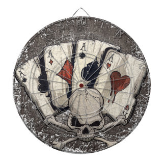 Wellcoda Ace Playing Cards Skull Casino Dartboard