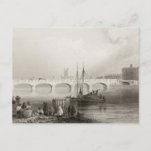 Wellesley Bridge, Limerick, Ireland Postcard