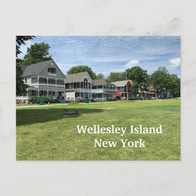 Wellesley Island NY Postcard (Front)