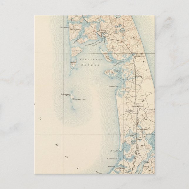 Wellfleet, Massachusetts Postcard (Front)