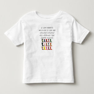 Wellington Boots Toddler T-shirt