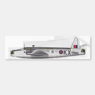 wellington british bomber bumper sticker