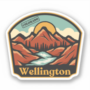 Wellington, Colorado Sticker
