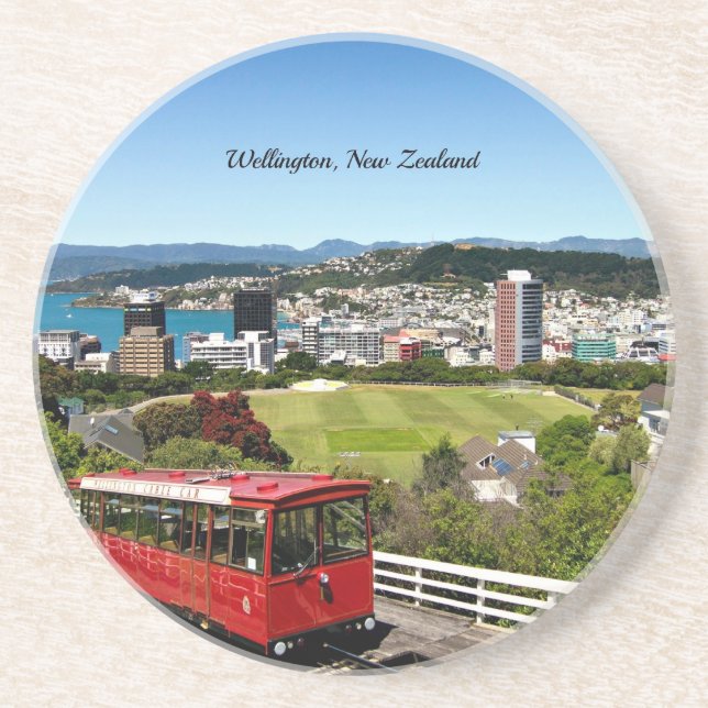 Wellington, New Zealand Coaster (Front)