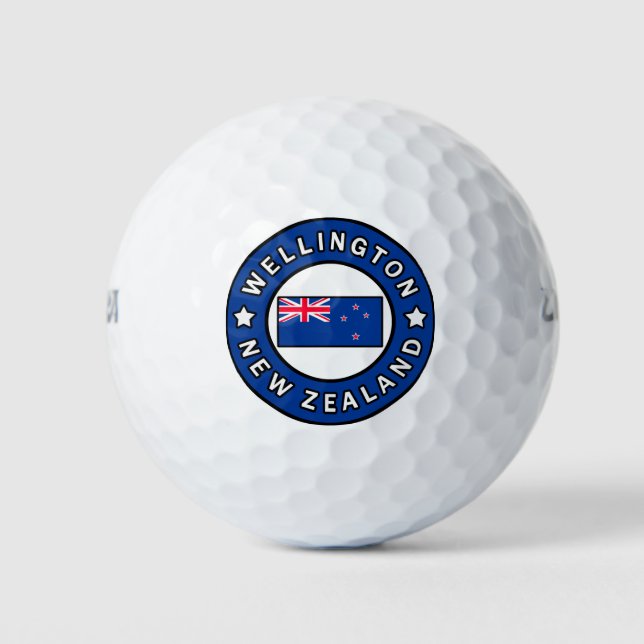 Wellington New Zealand Golf Balls (Front)