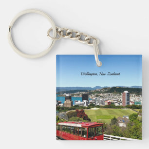 Wellington, New Zealand Keychain