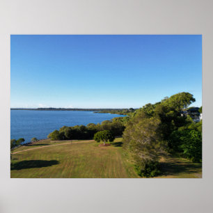 Wellington Point Queensland Coastal Park View Poster