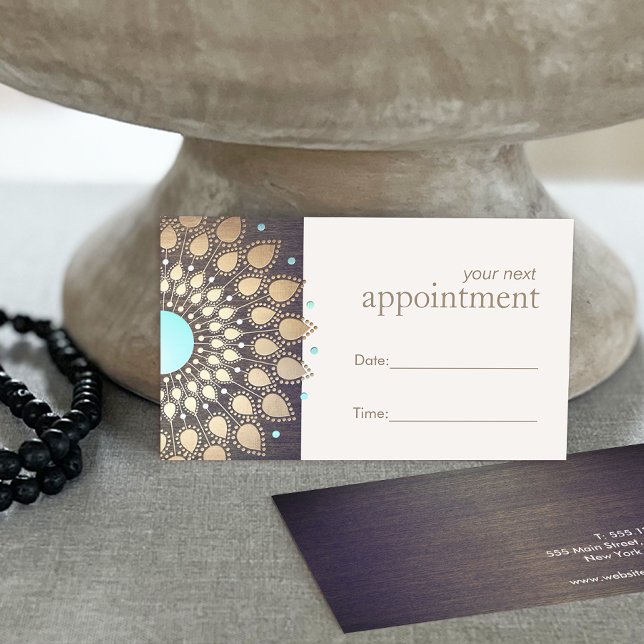 Wellness Counsellor Appointment Reminder Card (Creator Uploaded)
