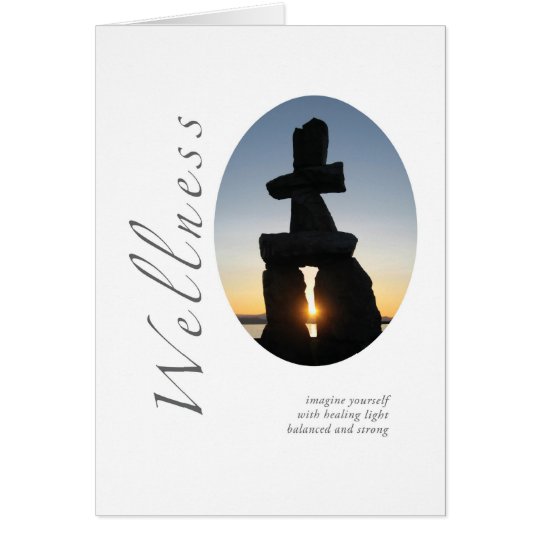 Wellness Inukshuk Card