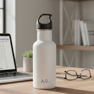 Wellness Waters Sports Bottle - Minimalist Optical