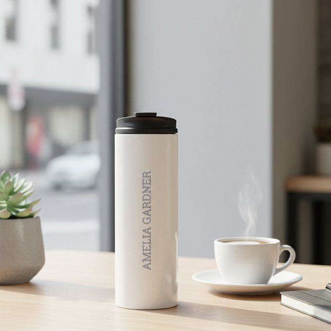 Wellness Waters Water Bottle - Minimalist White  (Creator Uploaded)