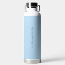 Wellness Waters Water Bottle - Powder Blue