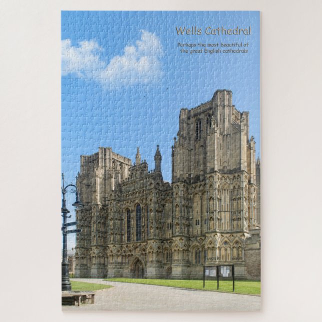 Wells Cathedral. Jigsaw Puzzle (Vertical)