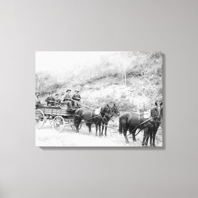 Wells Fargo Express Company Canvas Print (Front)